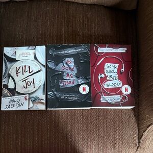 JACKSON Book Collection - Black, Red, White Covers